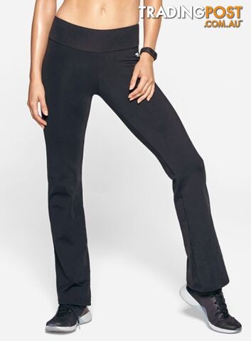 Running Bare High Rise Straight Leg Yoga Jazz Pant - Black - RUNNING BARE -...