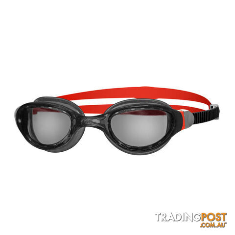 Zoggs Phantom 2.0 Swim Goggles-Black/Red/Smoke - ZOGGS