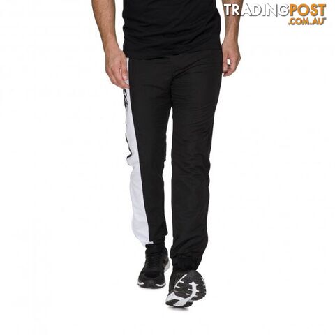 Canterbury Mens Tapered Stripe Cuffed Trackpant - Black - CANTERBURY