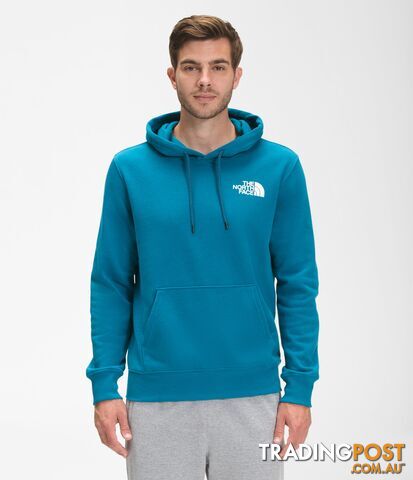The North Face Mens Box NSE Pullover Hoodie - Banff Blue - THE NORTH FACE