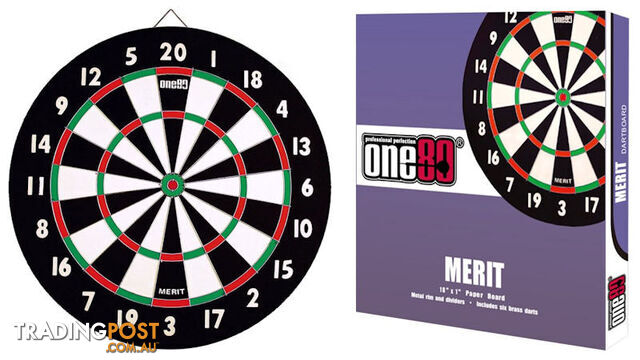 One80 Merit Dartboard - EAGLE SPORTS