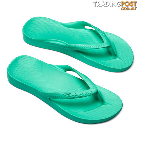 Archies Adults Arch Support Thongs - Mint - ARCHIES