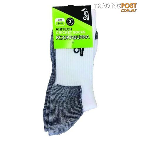 Kookaburra AirTech Socks (2pk) - KOOKABURRA