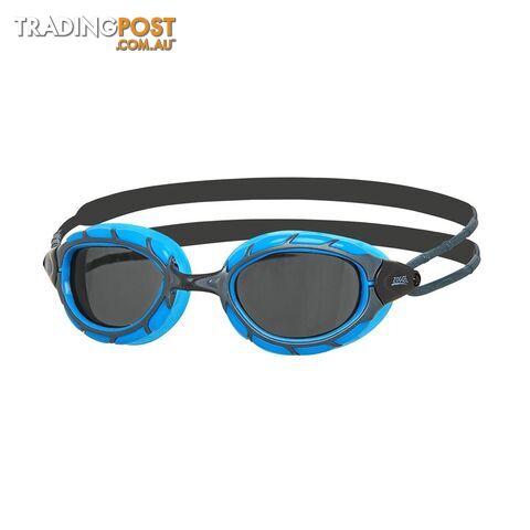 Zoggs Predator Regular Swim Goggles - Blue/Black/Smoke - ZOGGS - 749266358639