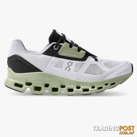 Cloudstratus Womens Running Shoe White/Black - ON