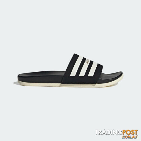 Adidas Adilette Comfort Mens Slide - Black - ADIDAS