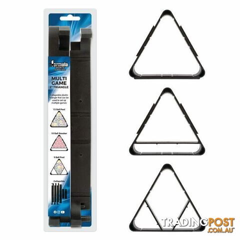 Formula Sports PVC Multi-Game Triangle 2inch - FORMULA SPORTS - 9337362015726