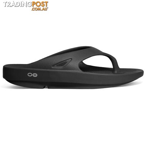 Oofos Unisex Ooriginal Thong -Black - OOFOS - 848282002066