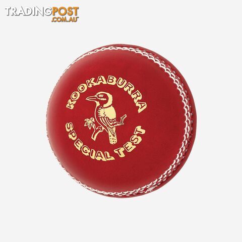 Kookaburra Special Test 142G Cricket Ball - Red - KOOKABURRA - 9313131005808