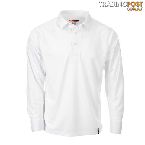 Gray-Nicolls Select Long Sleeve Mens Shirt - White lSize XL - GRAYNICOLLS