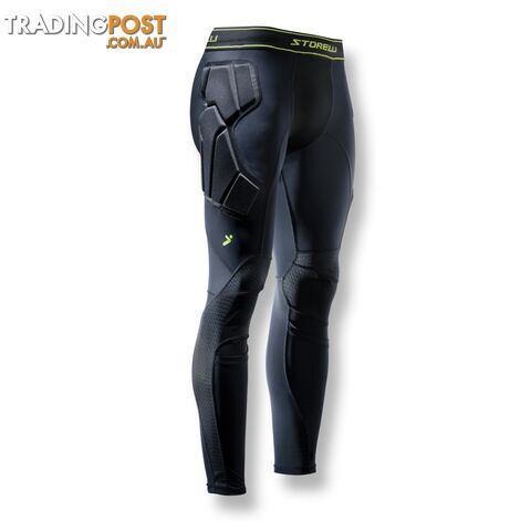 Storelli Adult BodyShield GK Leggings 2 - Black - STORELLI