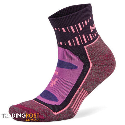 Balega Blister Resist Quarter Sock - Pink/Wildberry - BALEGA - 038472154846