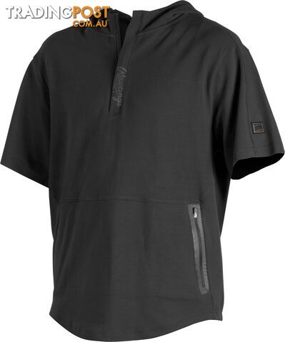 Rawlings Adult Gold Collection SS Hoodie - Black - RAWLINGS