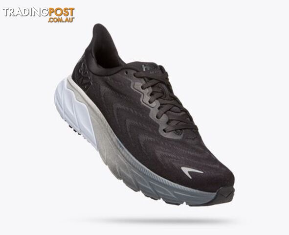 Hoka Arahi 6 Mens Running Shoe - Black/White - HOKA - photo 1 of 1