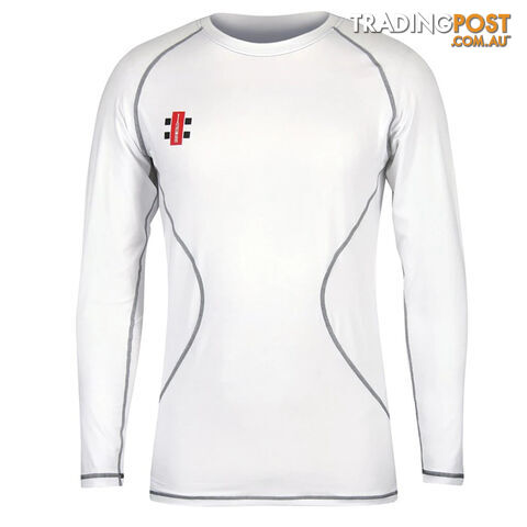 Gray-Nicolls Velocity Cricket Top - White lSize S - GRAYNICOLLS