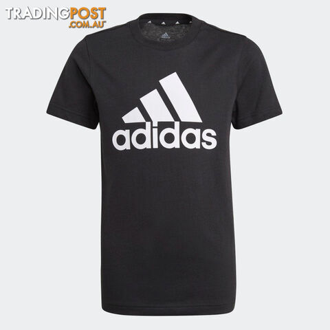 Adidas Boys Big Logo Tee - Black - ADIDAS