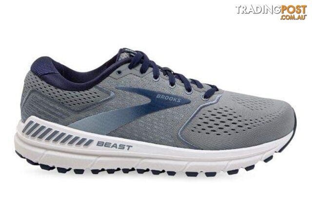 Brooks Mens Beast 20 4E Running Shoe - Blue - BROOKS - 190340662874