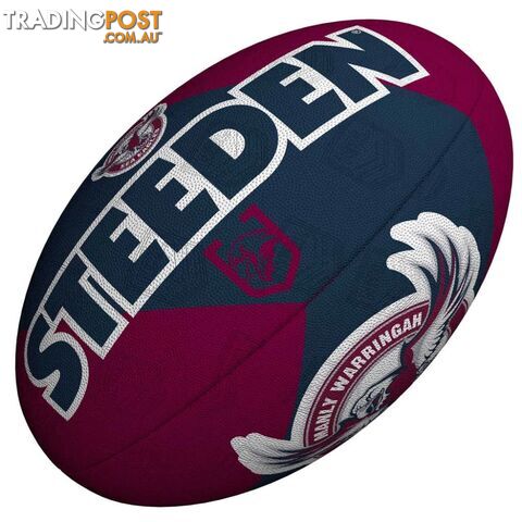 Steeden Manly Sea Eagles 11 Inch Supporter Ball - STEEDEN