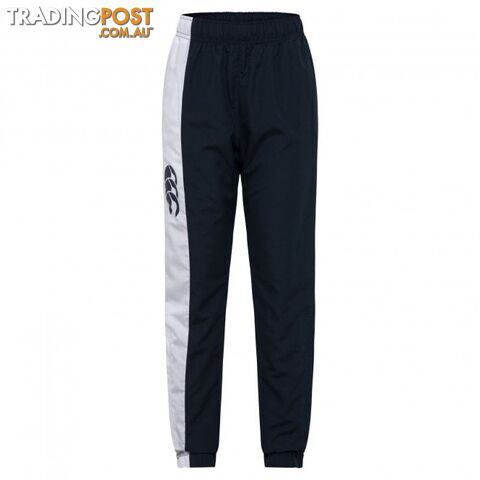 Canterbury Kids Tapered Stripe Cuffed Trackpant - Navy - CANTERBURY