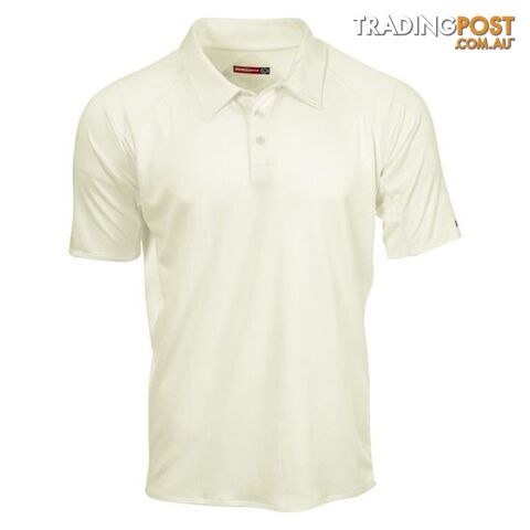 Gray-Nicolls Legend Short Sleeve Mens Shirt - Cream - GRAYNICOLLS