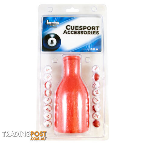 Formula Sports Kelly Pool Shaker & Marbles - FORMULA SPORTS