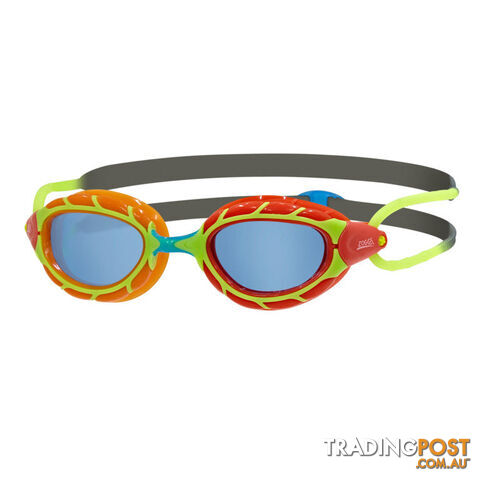 Zoggs Predator Junior Swim Goggles-Multi/Grey/Tint - ZOGGS