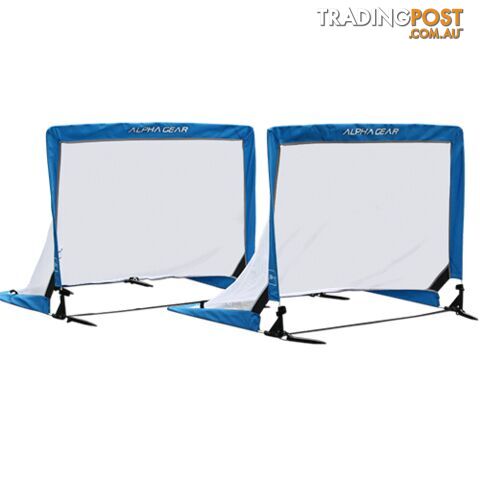 Alpha Gear Square 3Ft Pop Up Goals - 2 in one carry bag - ALPHA GEAR -...
