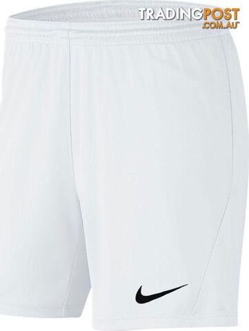 Nike Womens Park 3 Short - White - NIKE - 193654343897