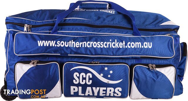 SCC Players Wheelie Cricket Bag - SCC - 9348605004513