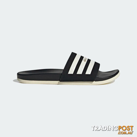 Adidas Adilette Comfort Mens Slide - Black - ADIDAS