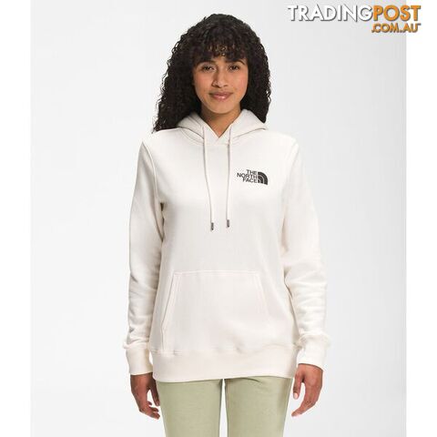 The North Face Womens Box NSE Pullover Hoodie - Gardenia White - THE NORTH FACE