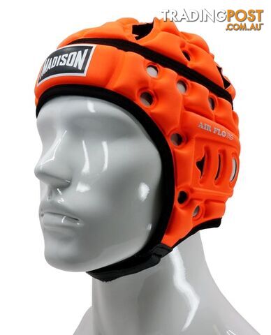 Madison Air Flo Youth Headguard - Orange - MADISON