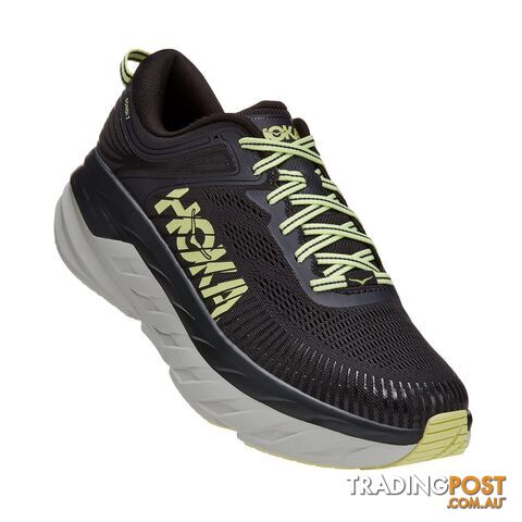 Bondi 7 Mens Running Shoe - Blue Graphite/Butterfly - HOKA