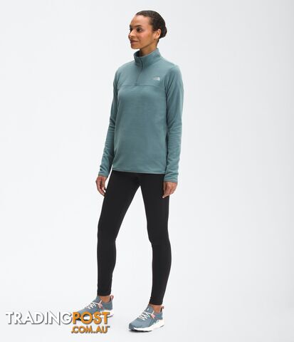 The North Face Womens TKA Glacier Fleece Â¼ Zip Top - THE NORTH FACE