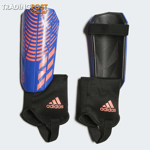 Adidas Predator Junior Match Shinguard - Hi-Res Blue/Turbo - ADIDAS