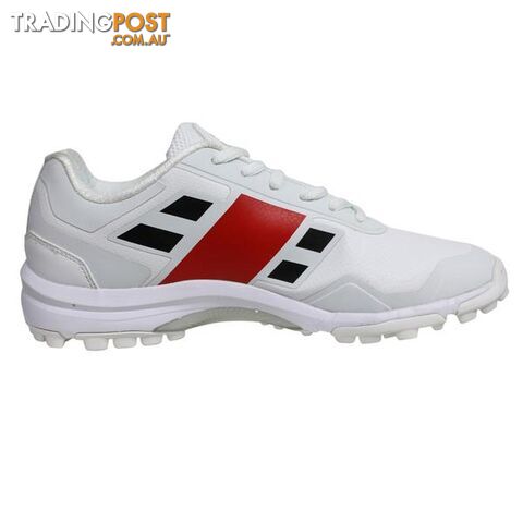 Gray-Nicolls Velocity 3.0 Rubber Junior Cricket Shoes - White lSize 3 -...