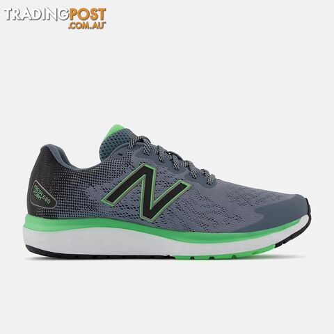 New Balance Fresh Foam 680 V7 Mens Running Shoe-Grey-8 - NEWBALANCE