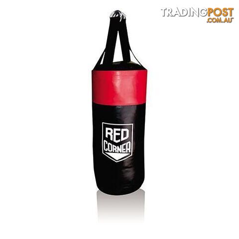 Red Corner Spar 3ft Punch Bag-Black/Red - RED CORNER - 9313875919126
