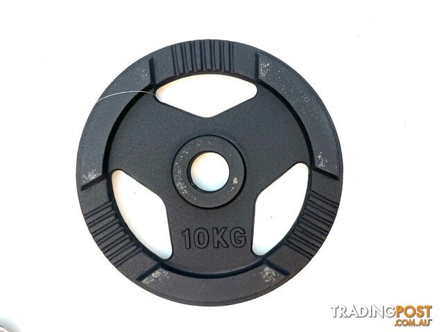 VEO Olympic 3 Grip Cast Iron Plate 10KG - VEO