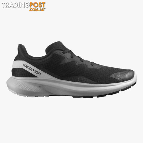 Salomon Impulse Mens Trail Running Shoes - Black/Lunar Rock - SALOMON