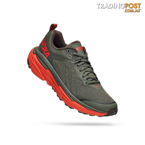 Hoka Challenger ATR 6 Mens Trail Shoe - Black/Thyme - HOKA