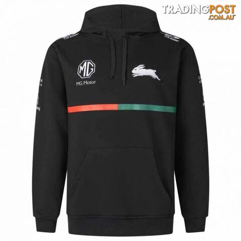 Classic Rabbitohs Adults 2022 Pullover Hoodie -Black-2XL - CLASSIC