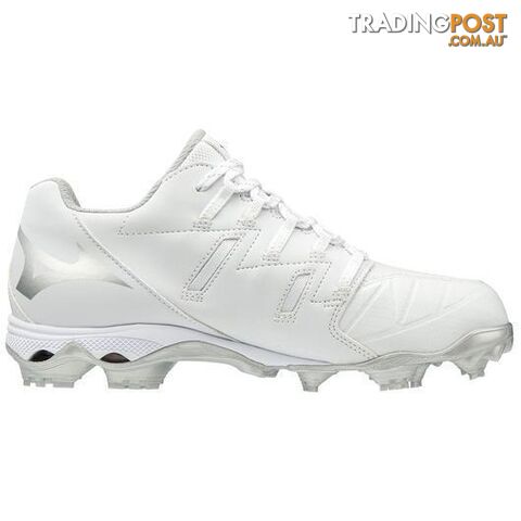 Mizuno Womens Advanced Finch Elite 4 Cleats -White - MIZUNO - 9342556281184