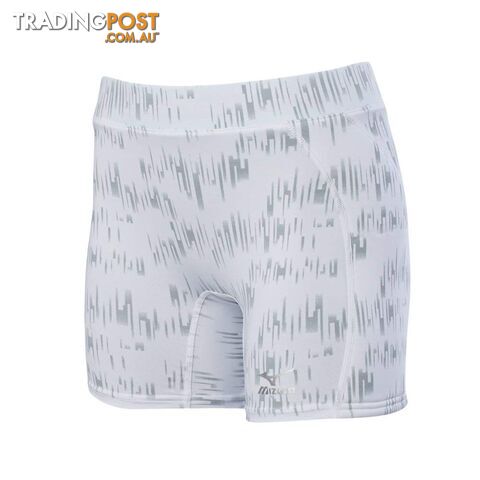 Mizuno Womens Softball Nighthawk Sliding Short - White - MIZUNO - 9342556282945