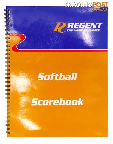 Regent Softball/Baseball Score book - REGENT - 9317020013509