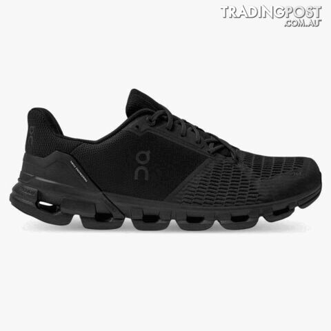 On Cloudflyer Mens Running Shoe - All Black - ON - 7630440629757