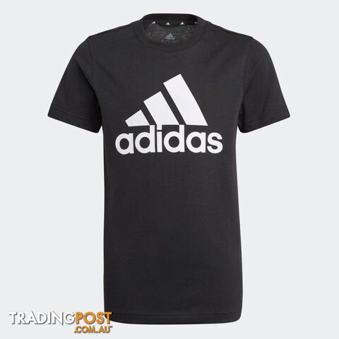 Adidas Boys Big Logo Tee - Black - ADIDAS