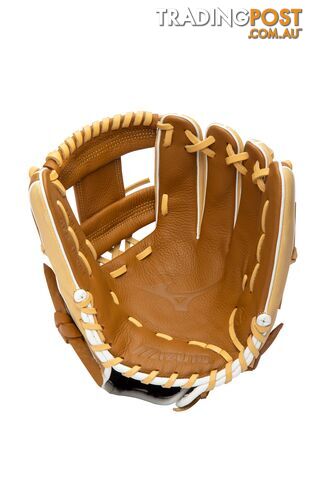 Mizuno Franchise 11.75 Inch Baseball RHT Fielders Glove - Tan/Brown - MIZUNO - 9342556356554
