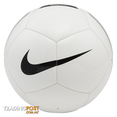 Nike Pitch Team Soccer Ball - White - NIKE
