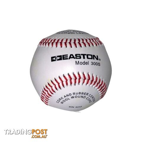 Easton B 9 300S Synthetic Leather Baseball Ball - EASTON - 9327198006845